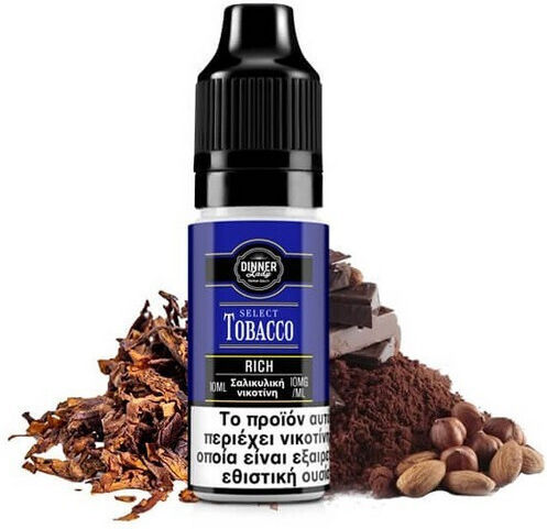 Dinner Lady Готова течност за презареждане Select Rich Tobacco 20mg 10ml