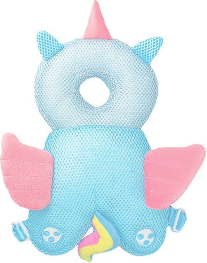 Giggles & Co. Fabric Head Protector in Blue Colour 18x18cm