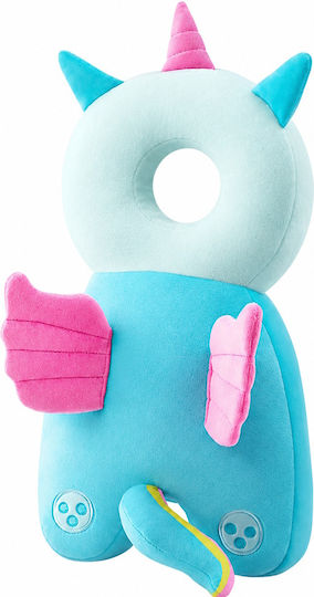 Giggles & Co. Baby-Sicherheitsprodukt Für Den Kopf Aus Stoff In Blau Farbe 18x18cm