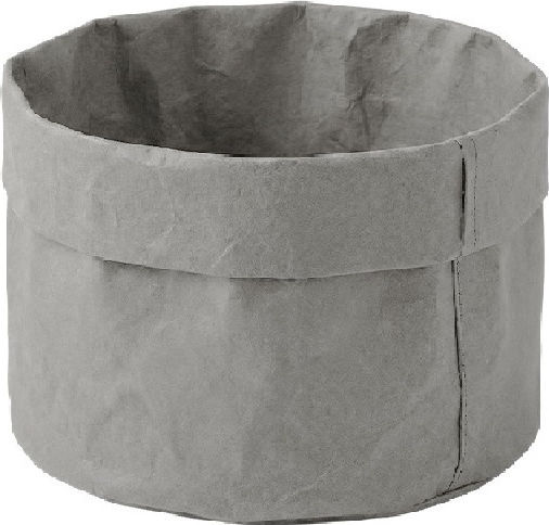 Espiel Fabric Bread Box Grey 16x16x10cm