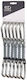 Climbing Technology Quickdraw Lime Set 12cm Pack 6 Grey Silver Anthracite Silver