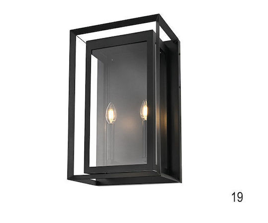 Luma Wandmontiertes Außenlicht E27 IP44