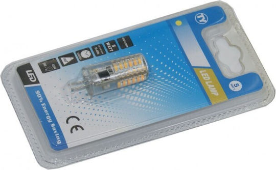 Λάμπα LED 5W για Ντουί G4 Θερμό Λευκό