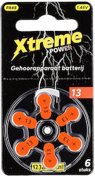 WS Xtreme Power ADR00357 Μπαταρίες Ακουστικών Βαρηκοΐας 13 1.45V WS Xtreme Power ADR00357 Μπαταρίες Ακουστικών Βαρηκοΐας 13 1.45V