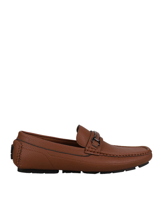 Men's Loafers In Tabac Brown Colour