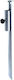 Progarden Metallische Schirmständer Silber 41cm