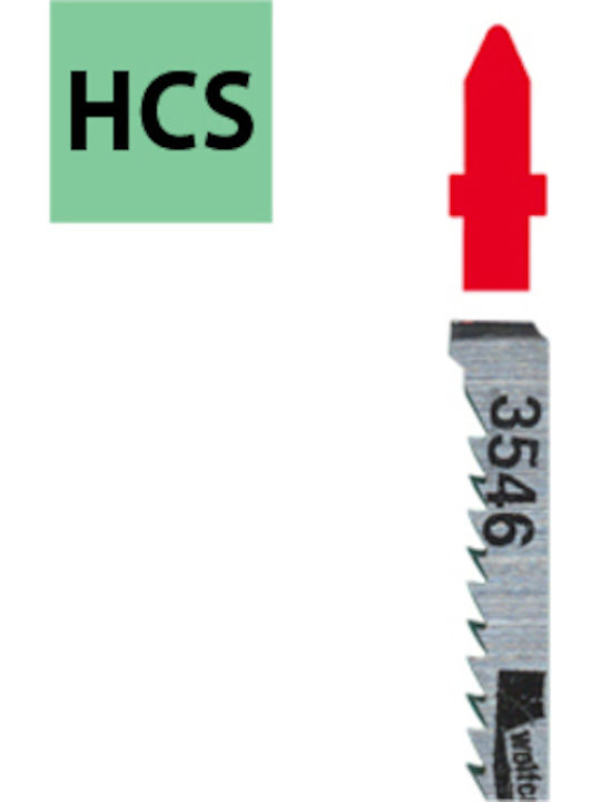 Stichsägeblätter Typ T Set 2 Stück HCS Wolfcraft 3546000