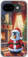 Handyhülle Weihnachten Tiere Pinguin Google Pixel 10a 5g Flexible Tpu Transparente Silikon