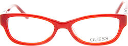 Guess Gu9124 Rd Brillengestelle mit Rezept Ohne...