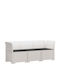 vidaXL Outdoor-Sofa Rattan mit Kissen
