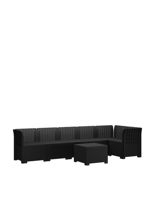 Ecksofa Für Den Außenbereich Rattan