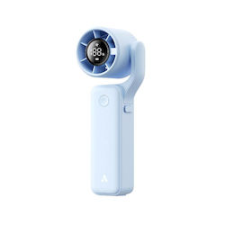 Aecooly Portable Handheld Air Gimbal Fan 5 Speeds Blue 3500mah