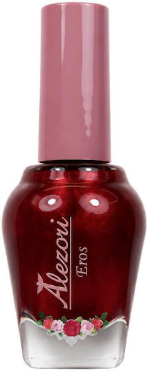 Alezori Glossy Βερνίκι Νυχιών Quick Dry Κόκκινο Eros 15ml