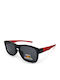 Optosquad Oval Kids Sunglasses with Polarized Black Lens