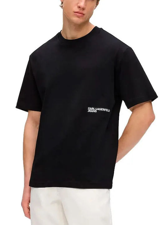 Karl Lagerfeld T-shirt Μαύρο