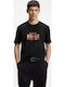 T-shirt Μαύρο