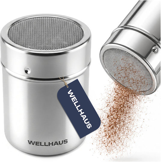 Wellhaus Контейнер за пудра захар от неръждаема стомана