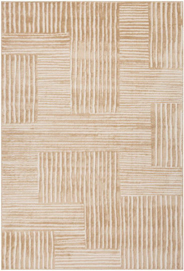Atmosphera Rechteckiger Wohnzimmer Teppich Ecru 160x235cm