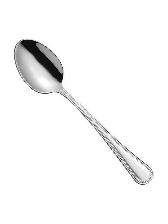 Abert Set Of Silver Stainless Steel Dinner Spoons 12 Pieces