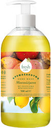 Fresh Flüssige Seife mit Pumpe Zitrusfrüchte 500ml Fresh Flüssige Seife mit Pumpe Zitrusfrüchte 500ml