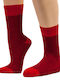 The Bus Red Blue Socks
