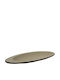 Novatex Oval Melamine Brown Serving Platter 22.5x11.5cm