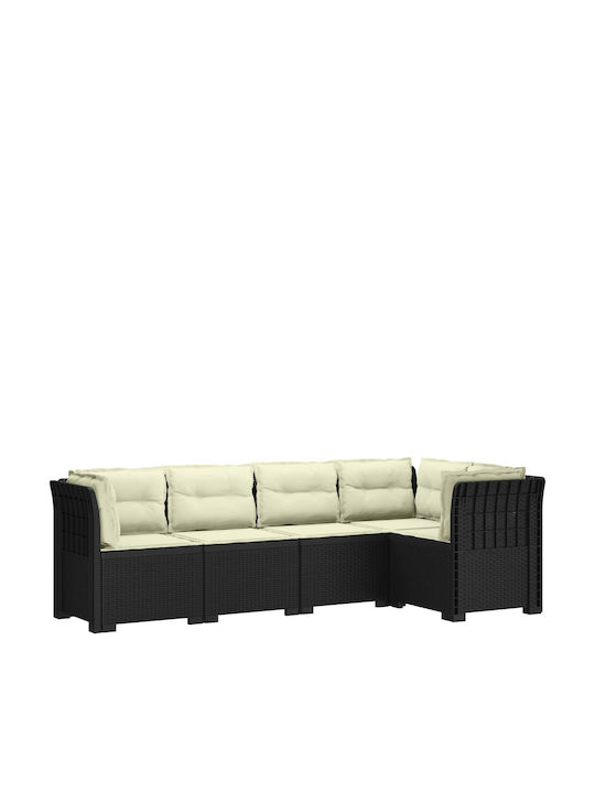 Outdoor Corner Sofa Made of Polypropylene with ...