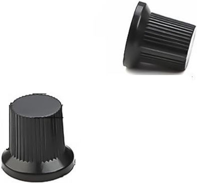 Deckel Knopfe Potentiometers 6.3mm/16 5mm