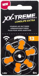 WS Xtreme Power A1200019 Батерии За Слухови Апарати 13 1.45V WS Xtreme Power A1200019 Батерии За Слухови Апарати 13 1.45V