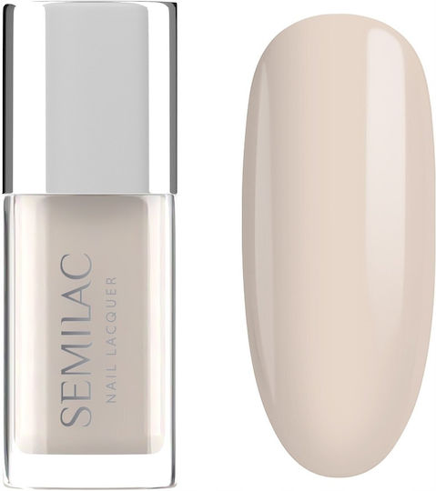 Semilac Класически полутраен лак за нокти 104 Cream Supreme 9 мл