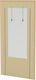 Windproof Curtain Πλαϊνό για Κιόσκι Μπεζ 1.3x2.5m