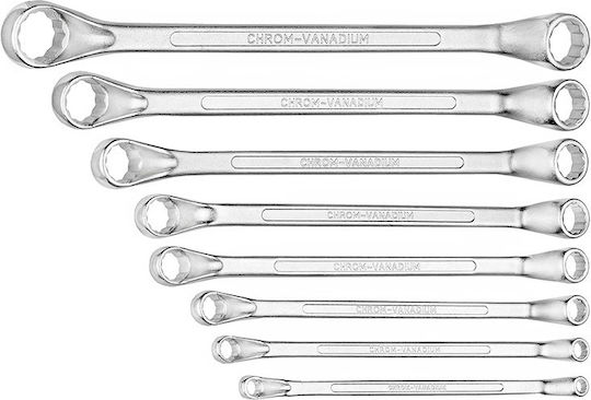 Profitool Set 8 Double Polygon Wrenches