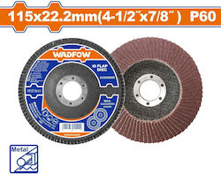 Wadfow Wyl0412 Multi-Blade Polishing Disc 115mm P60 1 Piece