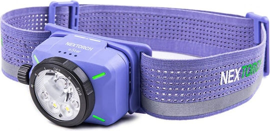 Nextorch Headlamp LED Dual Function with Maximum Brightness 1300lm