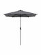 Umbrelă profesională rotundă metalică gri Φ3m