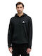 Sweatshirt mit Kapuze Schwarz