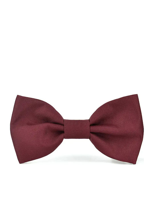 Victoria Burgundy Bow Tie