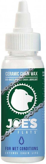 Joe's Κερι Αλυσιδας Ποδηλατου Ceramic Chain Wax Wet Conditions 60ml 180741 Άσπρο