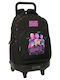 Safta Kpop Demon Hunters Schulranzen Trolley mit Flaschenhalter