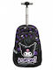 Graffiti Xscape School Bag Trolley Elementary with Water Bottle Holder 30 x 14 x 44cm