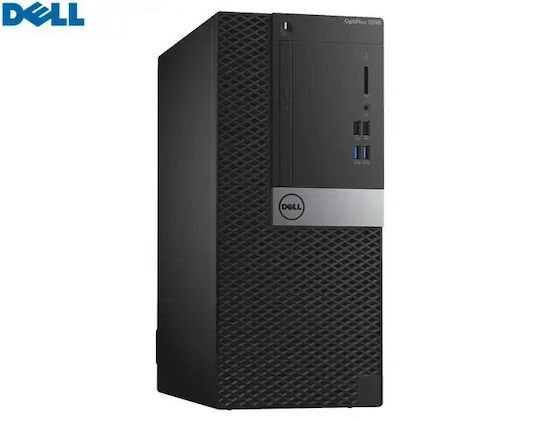 Dell 7040 MT Recondiționat Grad A (Core i7-6700/8GB/256GB SSD/W10 Pro)