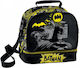 Graffiti Σχολική Ισοθερμική Θήκη Φαγητού 5lt Μαύρη Batman 20x16x22cm