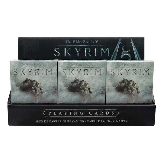 Elder Scrolls Skyrim Playing Cards Display 12