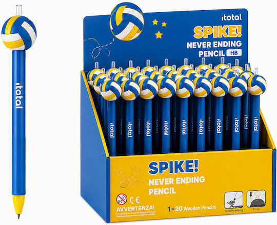 I-total Never Ending Pencil Γαλάζιο ''volley'' Xl2070p