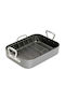 Kitchen Craft Backform aus Rostfreiem Stahl mit Antihaftbeschichtung 28x40cm