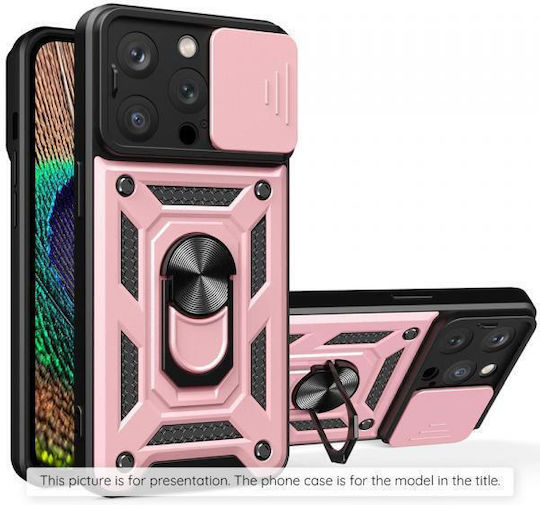Case Samsung Galaxy Z Flip8 F776 Techsuit Camshield Pink Gold