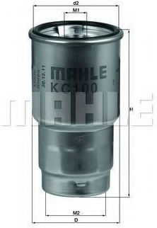 Filtru Original De Benzină Mahle Kc 100d