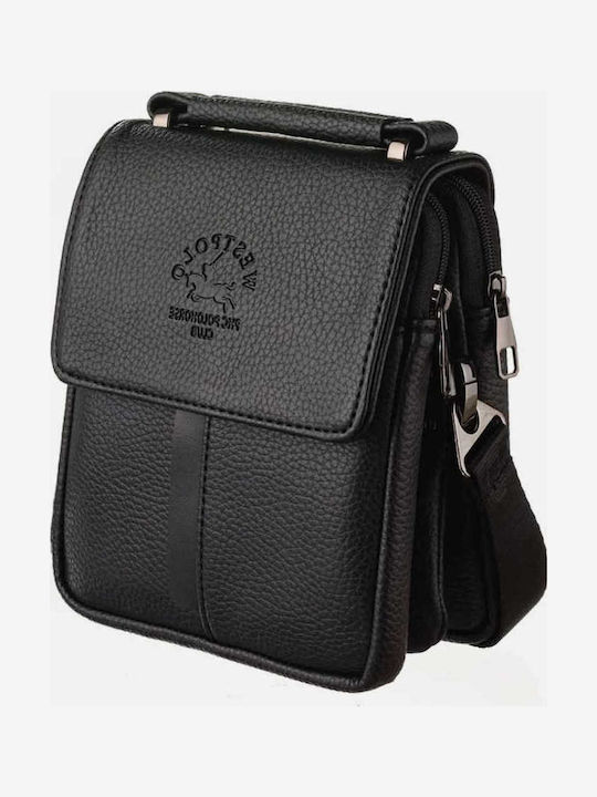 Leather Women's Shoulder Bag Black