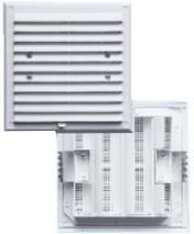 Ventilation Grille Vent Louver 17.5x17.5cm Square