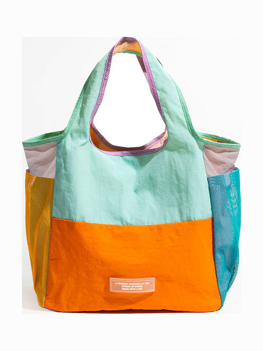 Fabric Women's Shoulder Bag Orange